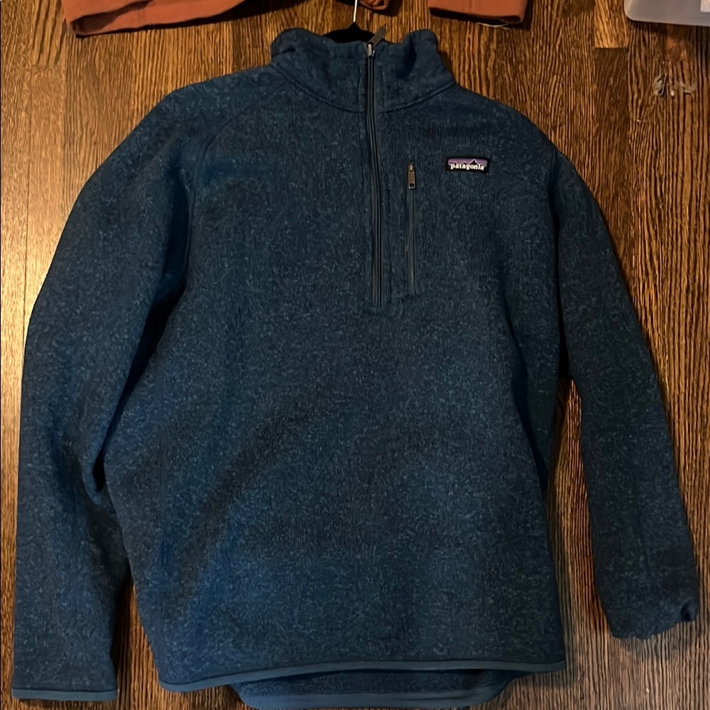 Patagonia Navy Blue Half-Zip Fleece